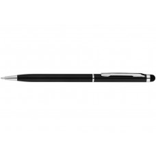 Ручка кулькова авт. ECONOMIX 10308-01 Stylus 0,7мм синя, метал. корпус чорний (50) /E10308-01/