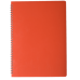 Книга канц. на спіралі  А4  80арк # офс. BUROMAX Gloss 24452151-05 червона, пластик. обкл. /BM.24452151-05/