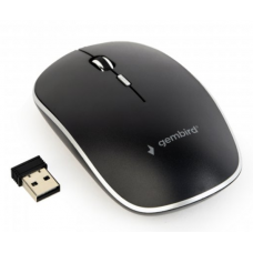 Мишка GEMBIRD оптична MUSW-4BS-01 USB Black/silver бездротова