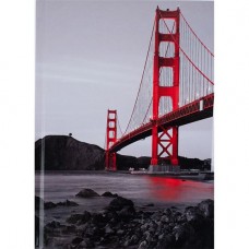 Блокнот AXENT А5 тв. пал. 96арк. R&B Bridge 8457-3-A /8457-3-A/
