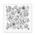 Розмальовка-антистрес SANTI "Квітотерапія", 10арк. /742921/