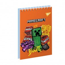 Блокнот YES А7 на гориз. спір. 80арк. Minecraft 151948 /151948/