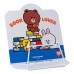 Підставка для книг YES 470514 Line Friends, металева фігурна /470514/