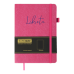 Блокнот BUROMAX А5 96арк. LIBRETA 295017-29 малиновий (нелінований) /BM.295017-29/