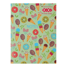 Блокнот ZiBi KIDS Line 140х187мм 32арк. BRIGHT 12765-15, салатовий /ZB.12765-15/