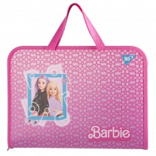 Папка для зошитів YES 492240 Barbie В4, на блискавці з 2-ма ручками, пластик /492240/