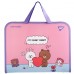 Папка для зошитів YES 492239 Line Friends.Choco and Cony В4, на блискавці з 2-ма ручками, пластик /492239/