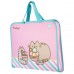Папка для зошитів YES 492238 Pusheen.Stormy В4, на блискавці з 2-ма ручками, пластик /492238/