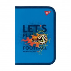 Папка для зошитів YES 492205 Football В5, на блискавці пластикова /492205/