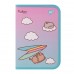 Папка для зошитів YES 492204 Pusheen.Stormy В5, на блискавці пластикова /492204/