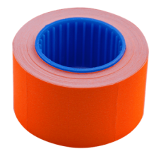 Цінник BUROMAX 282103-11 (26*16) 6м 375шт. прямокутний, помаранчевий (зовнішня намотка), до пістолета BUROMAX 4312 (10) /BM.282103-11/