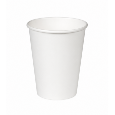 Стакан одноразовий паперовий 175мл (50/2000) білий /CUP175WT/