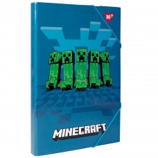 Папка для ручної праці А4 YES 500235 Minecraft, ламінований картон на гумках /500235/