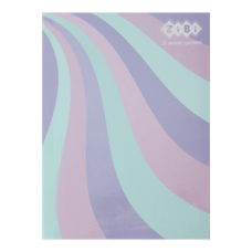 Блокнот ZiBi KIDS Line А5 тв. пал. 64арк. PATTERN 12767-14 блакитний /ZB.12767-14/