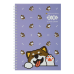 Блокнот ZiBi KIDS Line А5 на спір. 64арк. CUTE pattern 12153, асорті (8) /ZB.12153/