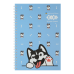 Блокнот ZiBi KIDS Line А5 на спір. 64арк. CUTE pattern 12153, асорті (8) /ZB.12153/