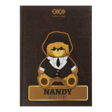 Щоденник шкільн. ZiBi KIDS Line 13821 48арк. BEAR TOY, тв.обкл. (10) /ZB.13821/