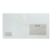 Папка на кнопці DL BUROMAX TRAVEL 3938-00 прозора (240х130мм) (6) /BM.3938-00/