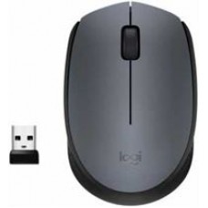 Мишка LOGITECH оптична M170 USB чорно-сіра, бездротова /910-004642/