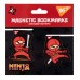 Закладки магнітні YES Ninja 2шт
