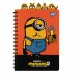 Блокнот YES А5, 80 арк. cпіраль з роздільниками Minions