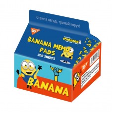 Папір для записів YES Tetra Pak Minions 200 арк., 7*7,5см