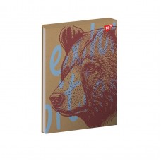 Блокнот YES Animals 80 аркушів клітинка