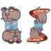 Закладки магнітні Yes Pusheen food 2шт