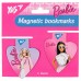 Закладки магнітні Yes Barbie heart, 2шт