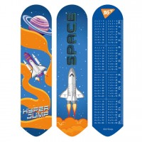 Закладинка для книг пластикова YES 708150 Space 2D (10) /708150/ 