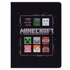 Щоденник шкільн. YES 911524 40арк. Minecraft, обкл. з м'якої PU-шкіри /911524/