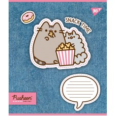 Зошит  12арк. # YES 767197 Pusheen. Snack time (25)