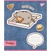 Зошит  12арк. # YES 767197 Pusheen. Snack time (25)