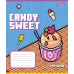 Зошит  12арк. = 1BЕРЕСНЯ 767217 Candy sweet (25)