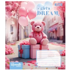 Зошит  36арк. # 1ВЕРЕСНЯ 767325 Girls dream (15)