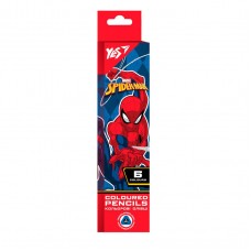 Олівці кольорові YES 6 кол Marvel.Spiderman