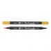 Маркер акварельний SANTI Brush Marker SWB-03 медовий двосторонній