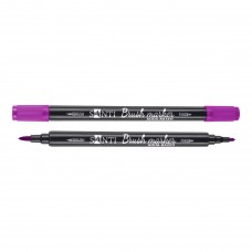 Маркер акварельний SANTI Brush Marker SWB-09 фіолетовий двосторонній