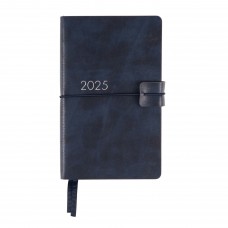 Щоденник датований 2025 Leo Planner 12х20см Glory 252511 т.-синій /252511/