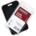 Бейдж (ідентифікатор) AXENT 4550V-01, 54х85мм вертик. у чохлі SoftTouch, матовий чорний /4550V-01-A/