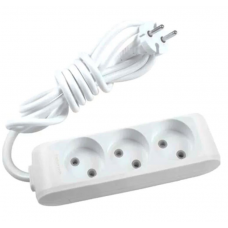Подовжувач Panasonic WLTB02322GR-UA 3 роз. 2м сірий