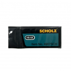 Гумка SOZ 4907 Eco-PVC прямокутна, чорна "Чисте стирання" HB-6B (30) /4907SCH/