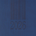 Щоденник датований 2025 BUROMAX А5 CODE 2142-02 синій /BM.2142-02/ Щоденник датований 2025 BUROMAX А5 CODE 2142-02 синій /BM.2142-02/