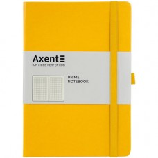 Блокнот AXENT 145*210мм 96арк. Partner Prime 8305-08 жовтий, на гумці (клітинка) /8305-08-А/