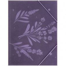 Папка на гумках А4+ AXENT 1509-36-A Lavender-1 /1509-36-A/