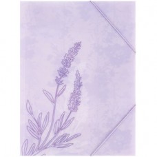 Папка на гумках А4+ AXENT 1509-37-A Lavender-2 /1509-37-A/