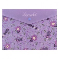 Папка на кнопці А5+ AXENT 1496-37-A Lavender-2 (12) /1496-37-A/