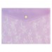 Папка на кнопці А5+ AXENT 1496-38-A Lavender-3 (12) /1496-38-A/