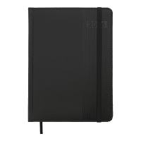 Щоденник датований 2026 BUROMAX А5 BARONE 21107-01 чорний /BM.21107-01/