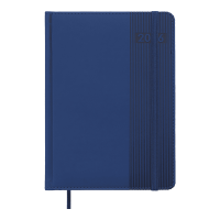 Щоденник датований 2026 BUROMAX А5 BARONE 21107-02 синій /BM.21107-02/